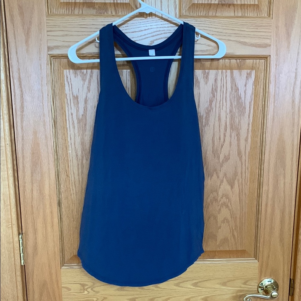 Blue Lululemon Tank Top
